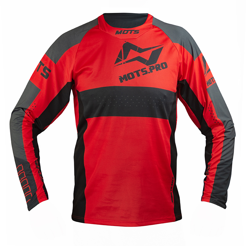 Bild von Trial Jersey Mots Step 7 rot Modell 2024